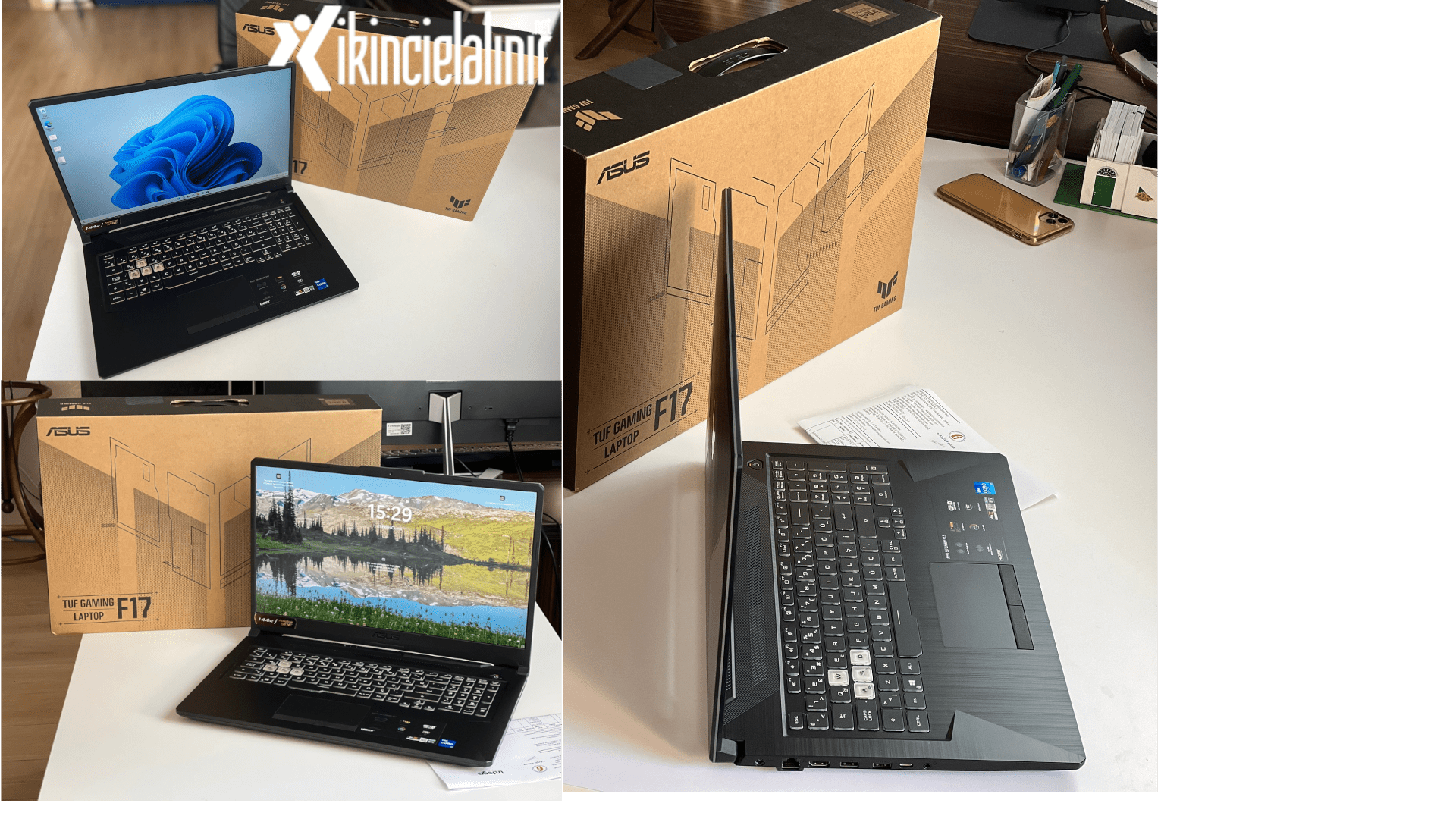  kinci El Asus Tuf Gaming F17