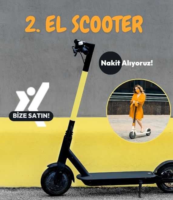 ikinci el scooter alan yerler